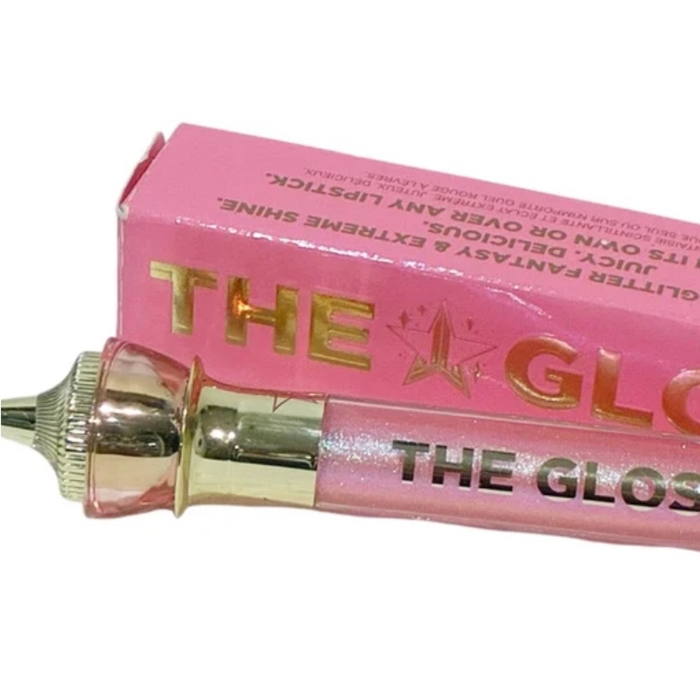 THE GLOSS(SUCCULENT ) NWBX: PINK Glitter fantasy and extreme shine Lip Gloss - Picture 5 of 5